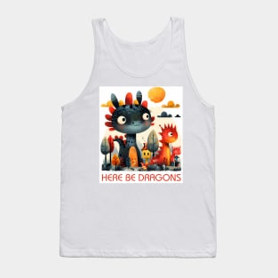 Here be dragons Tank Top